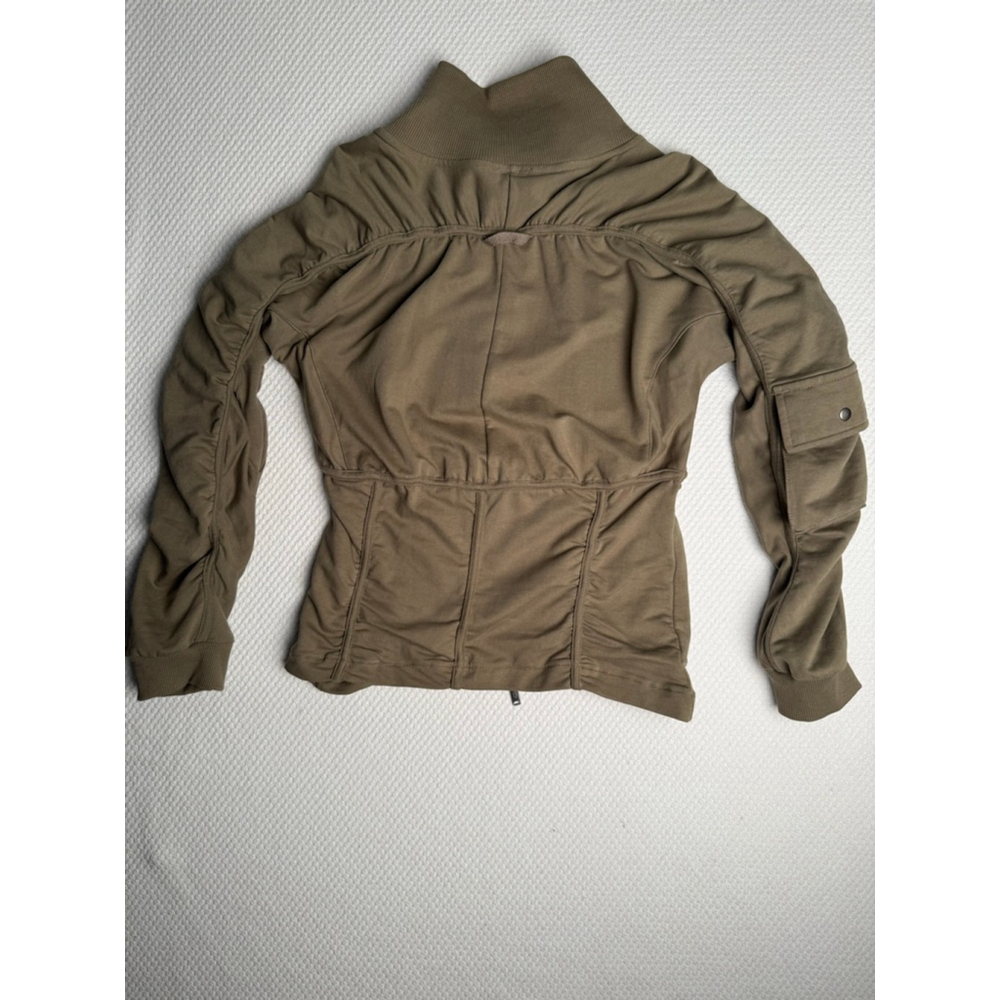 Free People Foundation Jacket – Olive Green, Size Medium - Picture 6 of 14